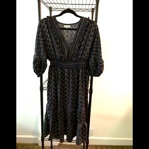 Max Studio blue floral dress from Macy’s